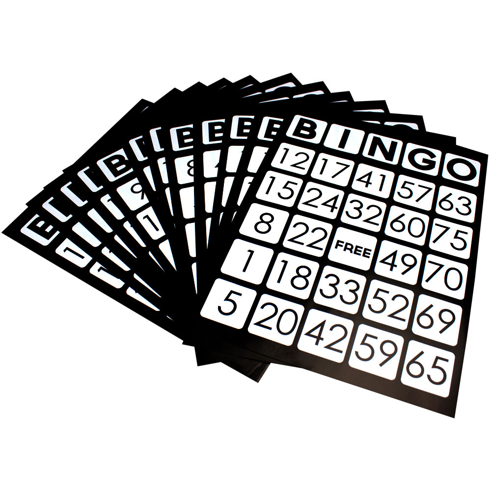 EZ Readers Jumbo Bingo Cards